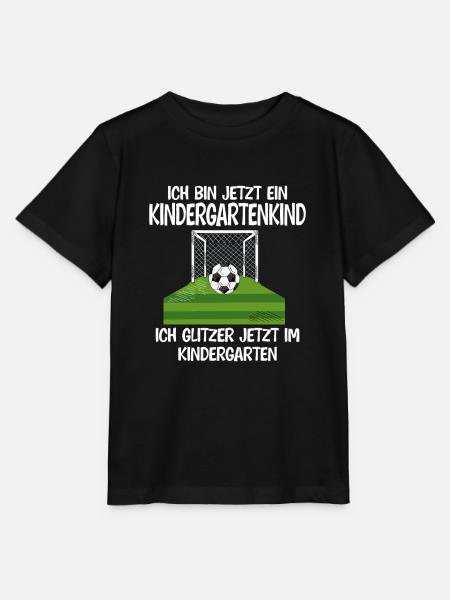 Kindergarten Fußball Kindergartenanfänger Geschenk - Stanley/Stella Kinder T-Shirt MINI CREATOR - Schwarz