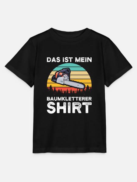 Baumkletterer Arborist Baumklettern Geschenk - Stanley/Stella Kinder T-Shirt MINI CREATOR - Schwarz