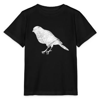 Vogel Vogelbesitzer Geschenk Vögel Raubvogel - Stanley/Stella Kinder T-Shirt MINI CREATOR  - Schwarz - Vorne - Mikhail (115cm)