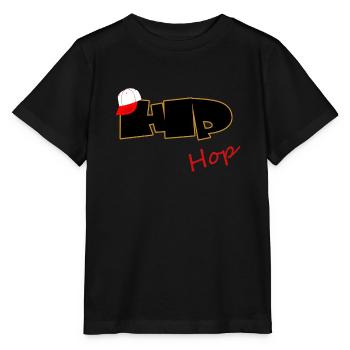 Hip Hop Rap - MC - Breakdance - Stanley/Stella Kinder T-Shirt MINI CREATOR  - Schwarz - Vorne - Mikhail (115cm)