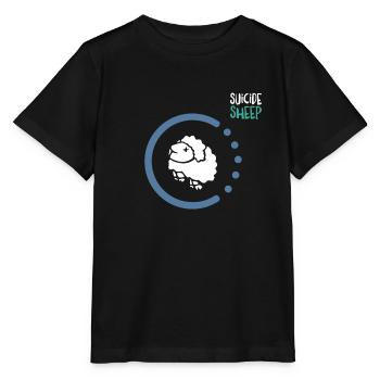 Mr Suicide Sheep - Stanley/Stella MINI CREATOR Kids’ T-Shirt - black - Front - Mikhail (115cm)