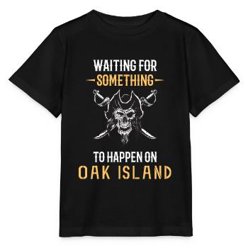 OAK ISLAND / TREASURE HUNTING: Oak Island - Stanley/Stella MINI CREATOR Kids’ T-Shirt - black - Front - Mikhail (115cm)