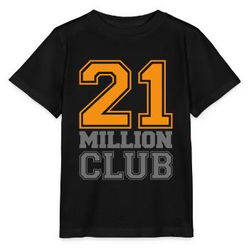 21 millions de clubs - T-shirt bio MINI CREATOR Stanley/Stella Enfant - noir - Devant - Mikhail (115cm)