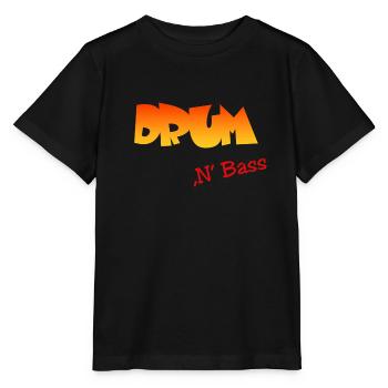 Drum n Bass - Stanley/Stella Kinder T-Shirt MINI CREATOR  - Schwarz - Vorne - Mikhail (115cm)