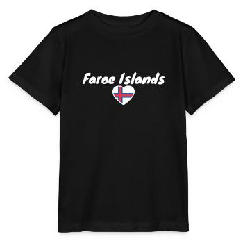 Faroe Islands Faroe Islands Faroe Islands Flag - Stanley/Stella MINI CREATOR Kids’ T-Shirt - black - Front - Mikhail (115cm)
