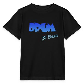 Drum n Bass - Stanley/Stella Kinder T-Shirt MINI CREATOR  - Schwarz - Vorne - Mikhail (115cm)