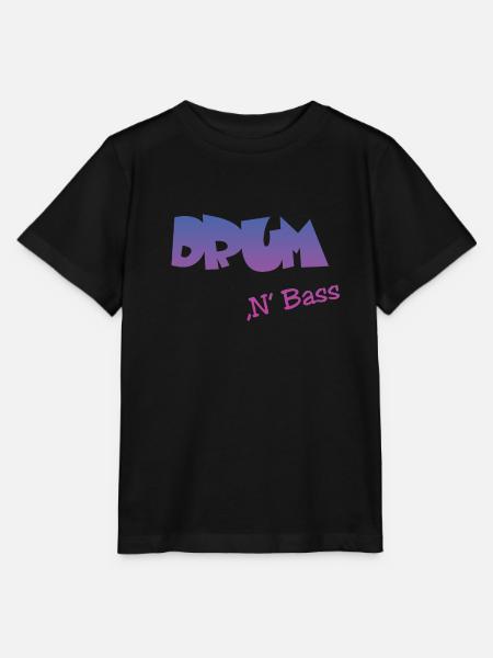 Drum n Bass - Stanley/Stella Kinder T-Shirt MINI CREATOR - Schwarz