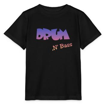 Drum n Bass DNB - Stanley/Stella Kinder T-Shirt MINI CREATOR  - Schwarz - Vorne - Mikhail (115cm)
