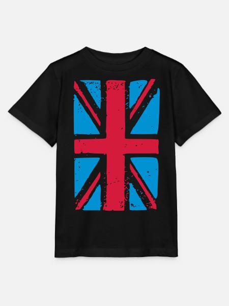 union jack - Stanley/Stella Kinder T-Shirt MINI CREATOR  - Schwarz