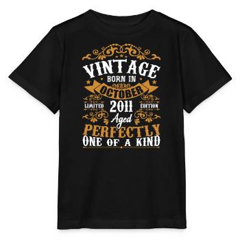 October 2011 Birthday Gift 2011 October - Stanley/Stella MINI CREATOR Kids’ T-Shirt - black - Front - Mikhail (115cm)