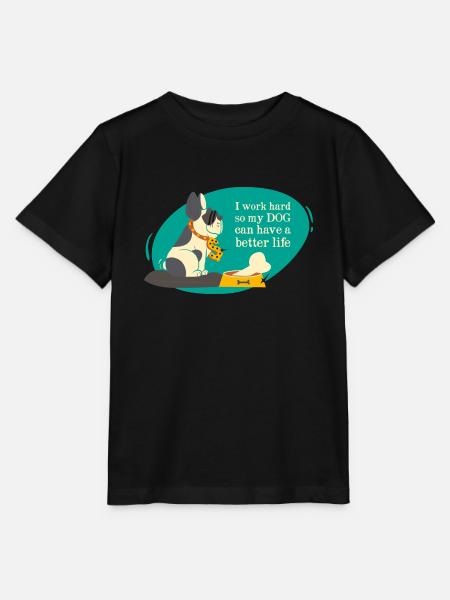 Hund - Stanley/Stella Kinder T-Shirt MINI CREATOR  - Schwarz