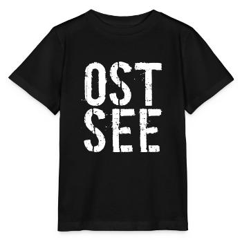 Ostsee-Liebe, Ostsee-Fans - Stanley/Stella Kinder T-Shirt MINI CREATOR  - Schwarz - Vorne - Mikhail (115cm)