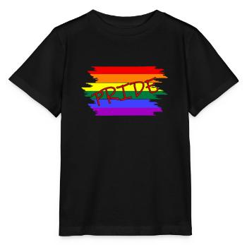 Pride - Stanley/Stella Kinder T-Shirt MINI CREATOR  - Schwarz - Vorne - Mikhail (115cm)