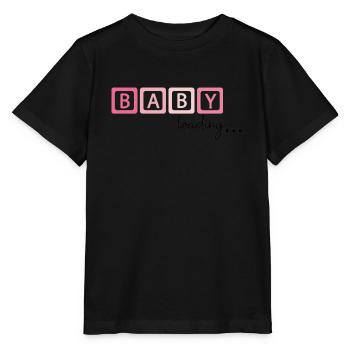 Baby loading… Aufdruck - Stanley/Stella Kinder T-Shirt MINI CREATOR  - Schwarz - Vorne - Mikhail (115cm)