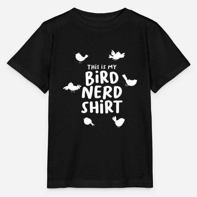 Camicia Bird Nerd - Maglietta per bambini MINI CREATOR di Stanley/Stella - nero