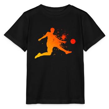 Women's Football Men Footballers Football Games - Stanley/Stella MINI CREATOR Kids’ T-Shirt - black - Front - Mikhail (115cm)