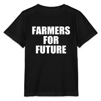 farmers for future - Stanley/Stella MINI CREATOR Kids’ T-Shirt - black - Front - Mikhail (115cm)