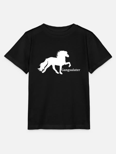 Gangsalater weiß - Stanley/Stella Kinder T-Shirt MINI CREATOR - Schwarz