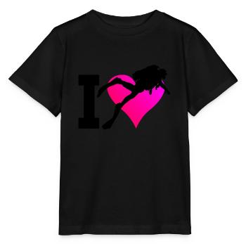 Scuba Diving Scuba Divers Diving Ladies - T-shirt bio MINI CREATOR Stanley/Stella Enfant - noir - Devant - Mikhail (115cm)