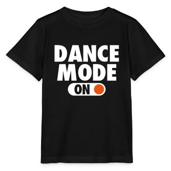 Funny Dance Mode - Stanley/Stella Kinder T-Shirt MINI CREATOR  - Schwarz - Vorne - Mikhail (115cm)