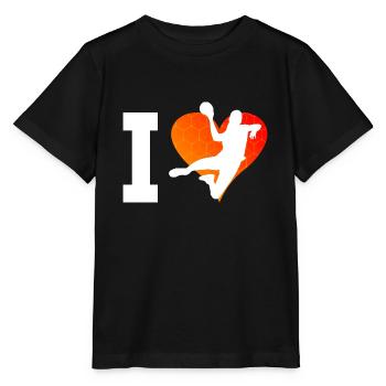 Handball Handball Handball Handball Players Handball Games - Stanley/Stella MINI CREATOR Kids’ T-Shirt - black - Front - Mikhail (115cm)