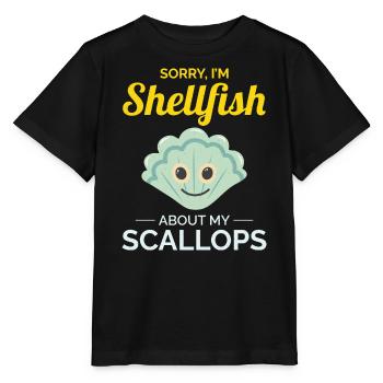 Pétoncles Coquillages Collector Beachcomber Crustacés - T-shirt bio MINI CREATOR Stanley/Stella Enfant - noir - Devant - Mikhail (115cm)
