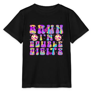 10ème Anniversaire Fille Idée Cadeau Dix Ans - T-shirt bio MINI CREATOR Stanley/Stella Enfant - noir - Devant - Mikhail (115cm)