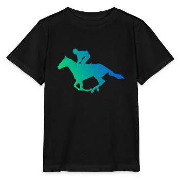 Équitation Équitation Équitation Hommes - T-shirt bio MINI CREATOR Stanley/Stella Enfant - noir - Devant - Mikhail (115cm)