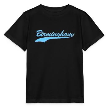 Birmingham - Stanley/Stella Kinder T-Shirt MINI CREATOR  - Schwarz - Vorne - Mikhail (115cm)