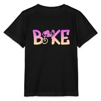 Biken - Stanley/Stella Kinder T-Shirt MINI CREATOR  - Schwarz - Vorne - Mikhail (115cm)