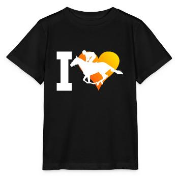 Équitation Saut d'obstacles Équitation Équitation Équitation - T-shirt bio MINI CREATOR Stanley/Stella Enfant - noir - Devant - Mikhail (115cm)