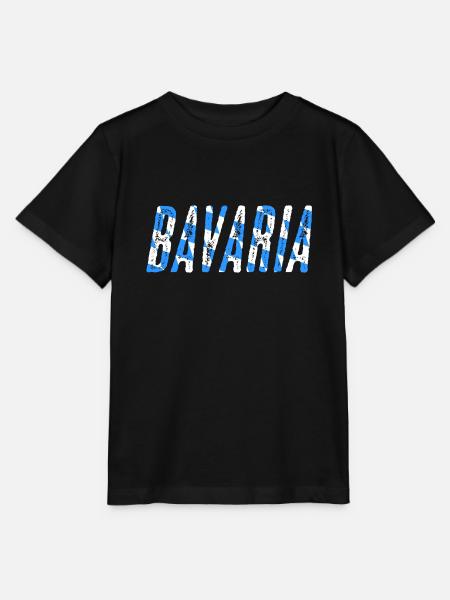 Bavaria - Stanley/Stella Kinder T-Shirt MINI CREATOR  - Schwarz