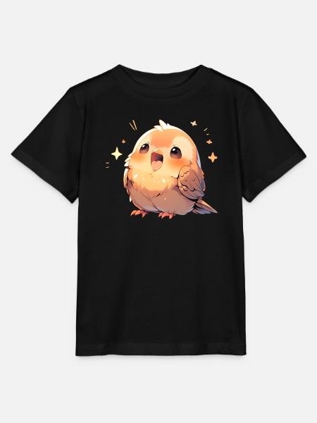 Baby Vogel - Stanley/Stella Kinder T-Shirt MINI CREATOR  - Schwarz