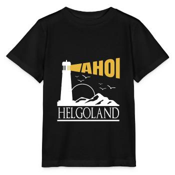 Helgoland Heligoland Nordseeurlaub - Stanley/Stella Kinder T-Shirt MINI CREATOR  - Schwarz - Vorne - Mikhail (115cm)