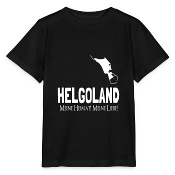 Helgoland Heligoland Nordseeurlaub - Stanley/Stella Kinder T-Shirt MINI CREATOR  - Schwarz - Vorne - Mikhail (115cm)