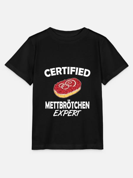 Mettbrötchen Mett Mettigel - Stanley/Stella Kinder T-Shirt MINI CREATOR - Schwarz