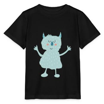 Monster - Stanley/Stella MINI CREATOR Kids’ T-Shirt - black - Front - Mikhail (115cm)