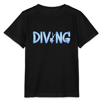 diving - Stanley/Stella Kinder T-Shirt MINI CREATOR  - Schwarz - Vorne - Mikhail (115cm)