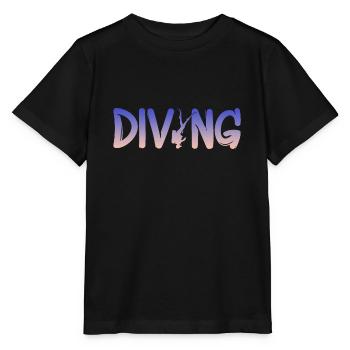 Tauchen Diving - Stanley/Stella Kinder T-Shirt MINI CREATOR  - Schwarz - Vorne - Mikhail (115cm)