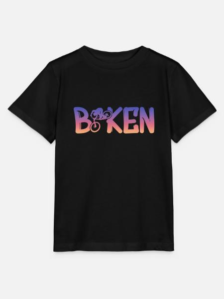 Biken - Stanley/Stella Kinder T-Shirt MINI CREATOR - Schwarz