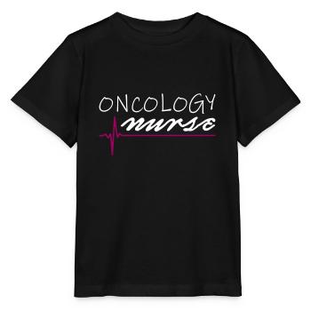 Oncology Nurse - Stanley/Stella MINI CREATOR Kids’ T-Shirt - black - Front - Mikhail (115cm)
