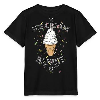 Softeis Machine - Stanley/Stella Kinder T-Shirt MINI CREATOR  - Schwarz - Vorne - Mikhail (115cm)