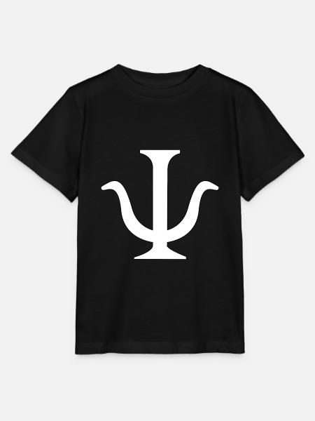 Psychology sign psi symbol - Stanley/Stella MINI CREATOR Kids’ T-Shirt - black