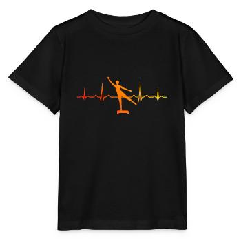 Krafttraining Aerobic Fitnesstraining Aerobic - Stanley/Stella Kinder T-Shirt MINI CREATOR  - Schwarz - Vorne - Mikhail (115cm)