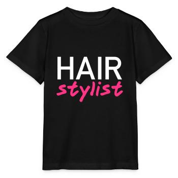 Hair stylist - Stanley/Stella Kinder T-Shirt MINI CREATOR  - Schwarz - Vorne - Mikhail (115cm)