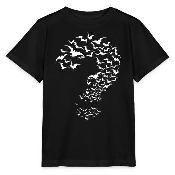 Batman The Riddler white - Stanley/Stella MINI CREATOR Kids’ T-Shirt - black - Front - Mikhail (115cm)