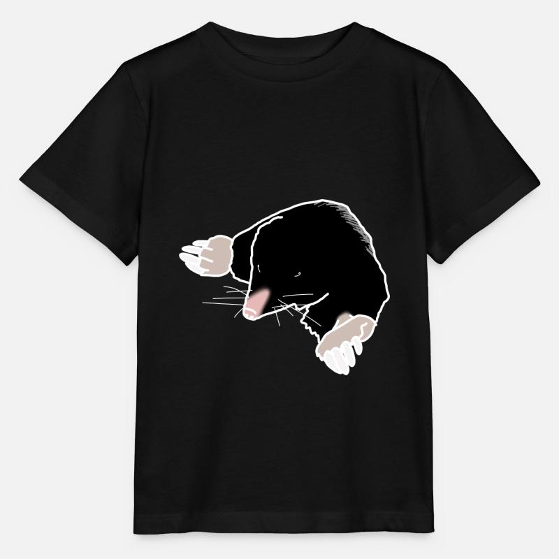 Maulwurf - Stanley/Stella Kinder T-Shirt MINI CREATOR  - Schwarz