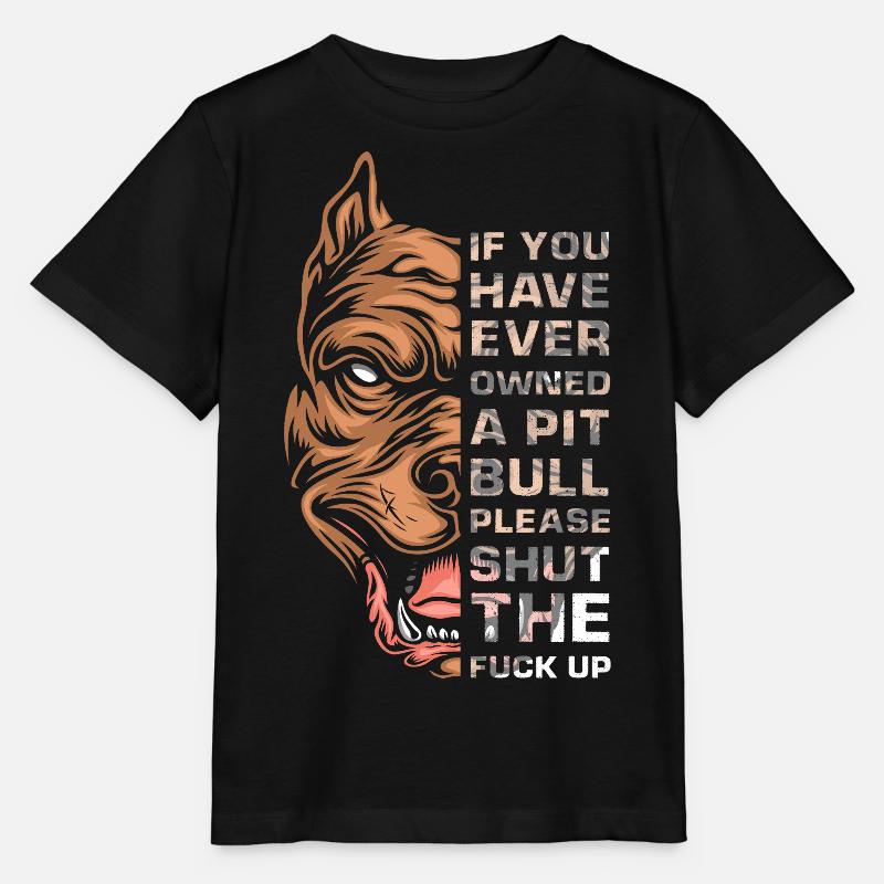 Pitbull Hundeliebhaber - Stanley/Stella Kinder T-Shirt MINI CREATOR  - Schwarz