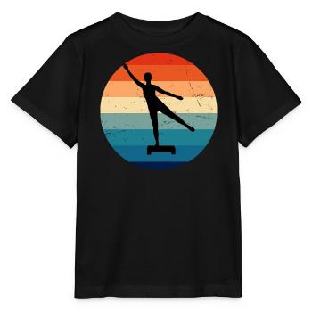 Konditionstraining Aerobic Krafttraining Aerobic - Stanley/Stella Kinder T-Shirt MINI CREATOR  - Schwarz - Vorne - Mikhail (115cm)