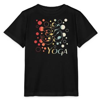 Yoga yoga - Stanley/Stella Kinder T-Shirt MINI CREATOR  - Schwarz - Vorne - Mikhail (115cm)